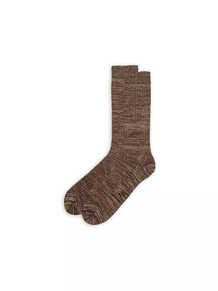 NUDIE JEANS | Calcetines RASMUSSON marrón mélange | Marrón