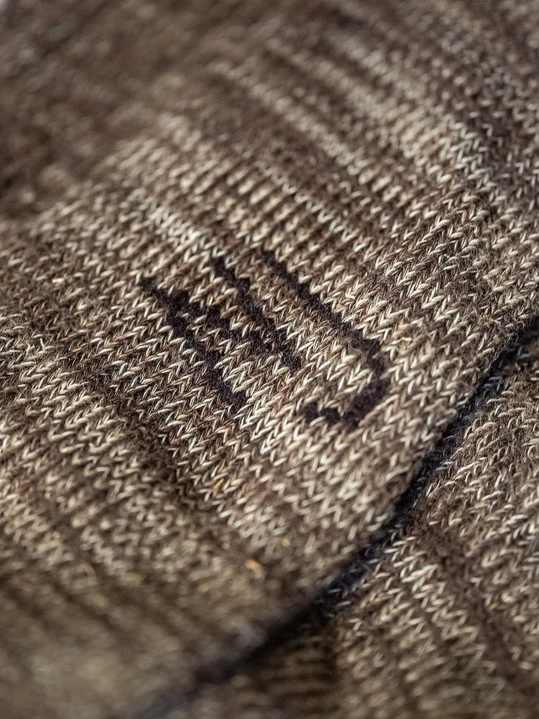 NUDIE JEANS | Calcetines RASMUSSON marrón mélange | 