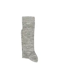 NUDIE JEANS | Calcetines RASMUSSON marrón mélange | Gris claro