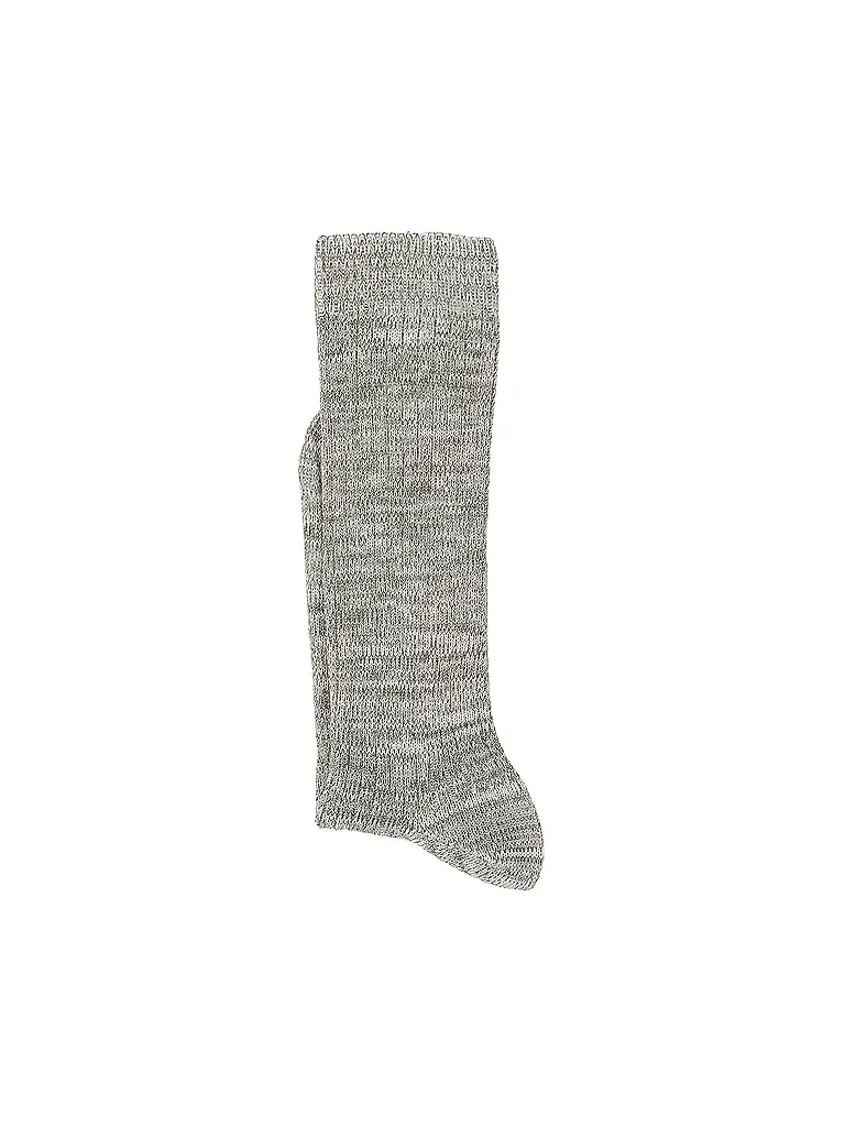 NUDIE JEANS | Calcetines RASMUSSON verde / beige | Gris claro