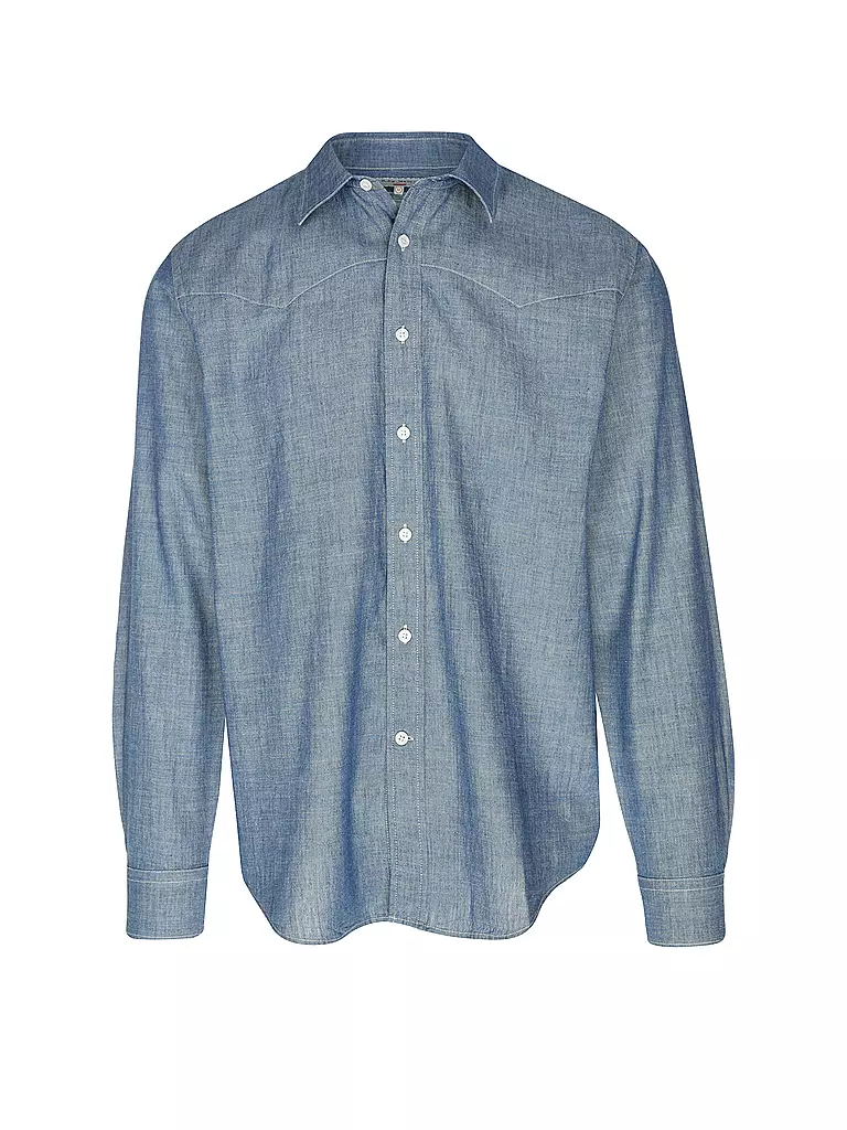 NUDIE JEANS | Camisa Regular Fit GEORGE CHAMBRAY | Azul