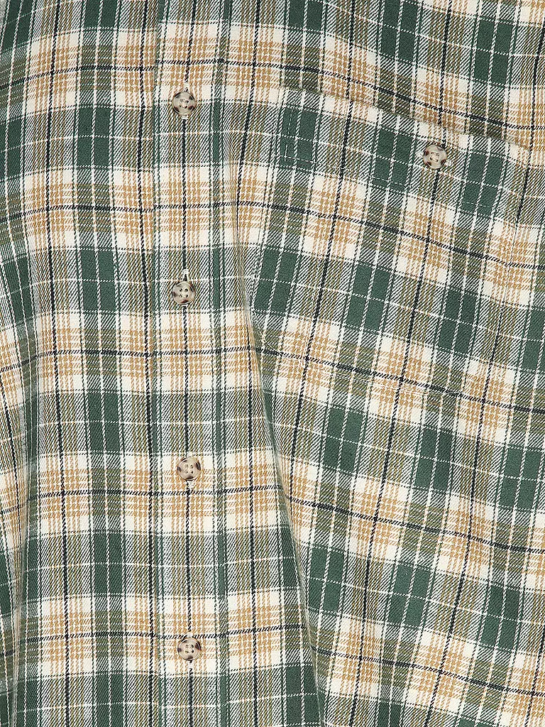 NUDIE JEANS | Camisa Regular Fit JULIAN FARMERS | Verde oscuro