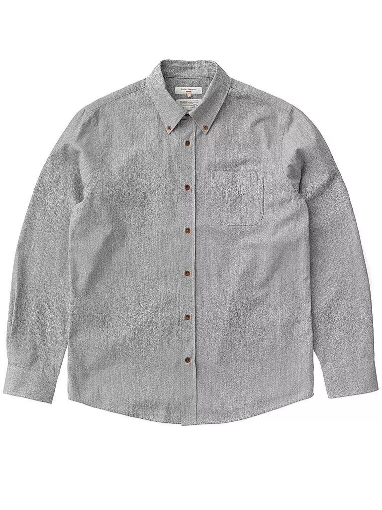 NUDIE JEANS | Camisa Slim Fit JOHN | Gris