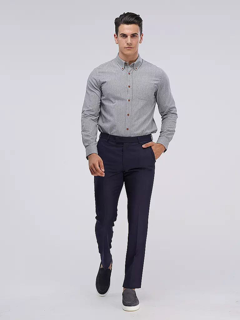 NUDIE JEANS | Camisa Slim Fit JOHN | Gris