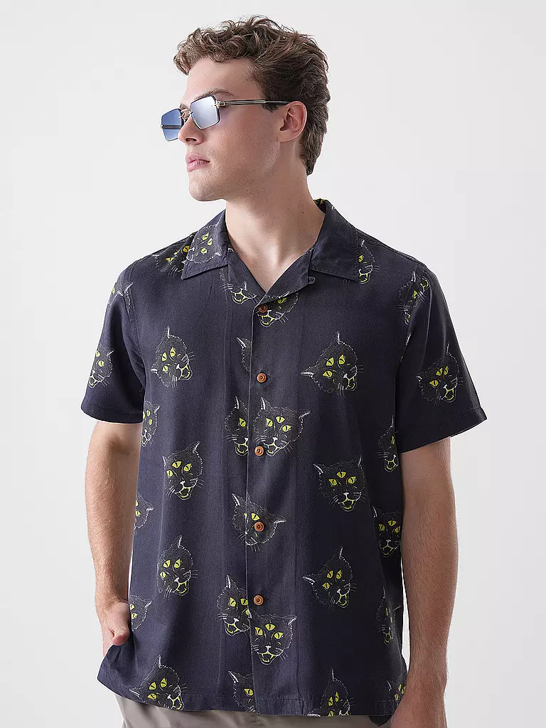 NUDIE JEANS | Camisa Slim Fit | Negro