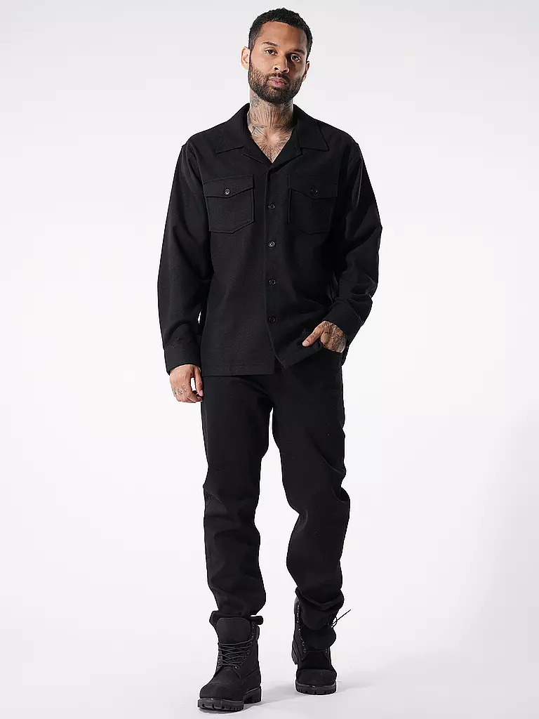 NUDIE JEANS | Camisa VINCENT | Negro