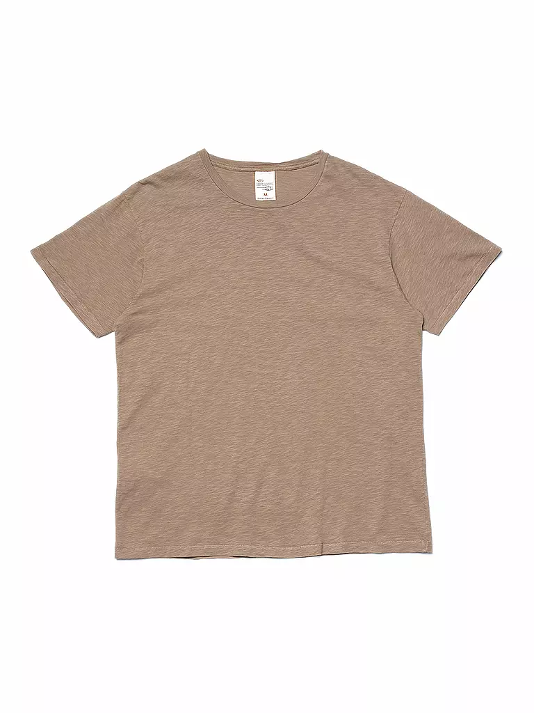 NUDIE JEANS | Camiseta ROFFE | Beige