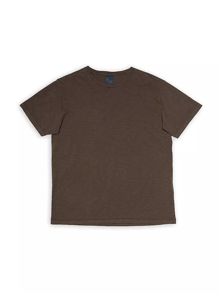 NUDIE JEANS | Camiseta ROFFE | Marrón