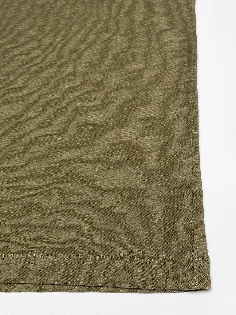 NUDIE JEANS | Camiseta ROFFE | Oliva