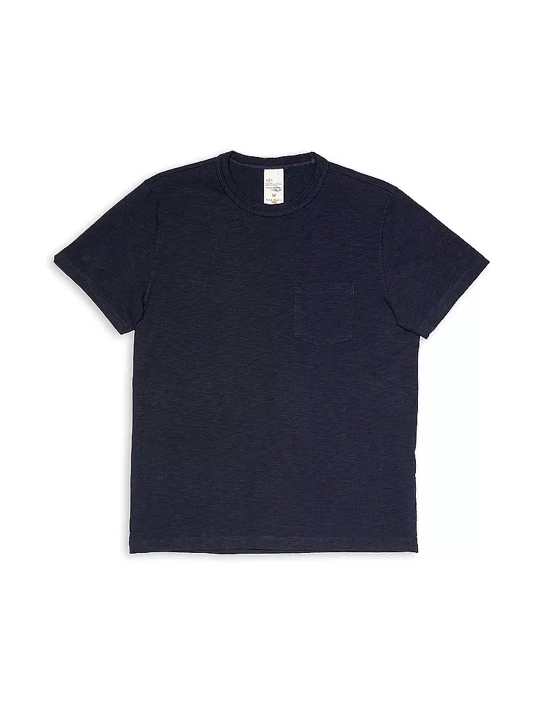 NUDIE JEANS | Camiseta ROY | Azul oscuro