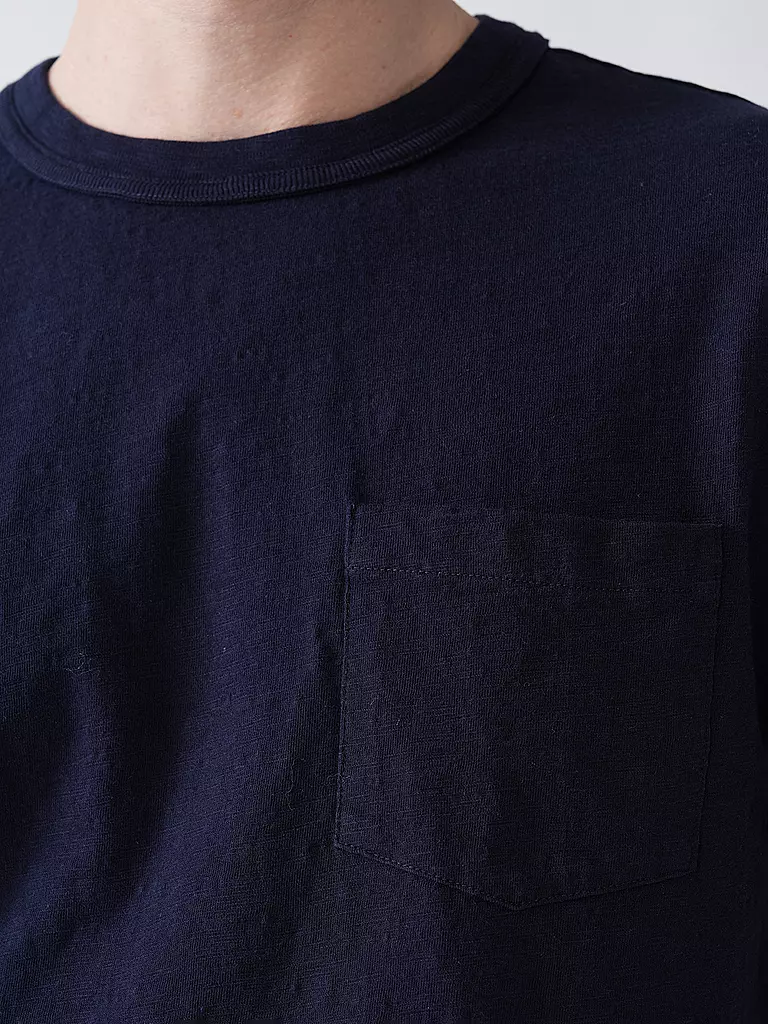 NUDIE JEANS | Camiseta ROY | Azul oscuro