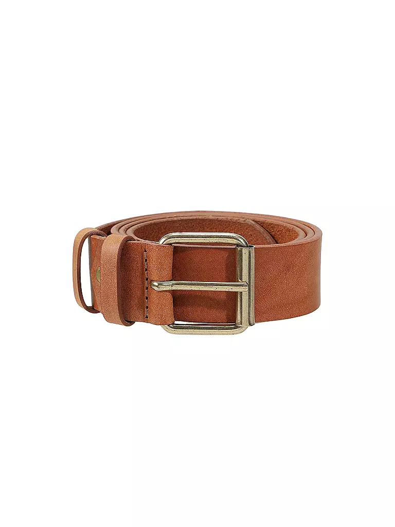 NUDIE JEANS | Cinturón de cuero Pedersson | Marrón