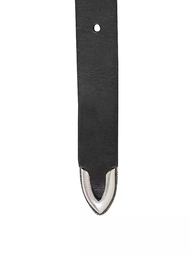 NUDIE JEANS | Cinturón de cuero WESTERN SILVER BELT | 