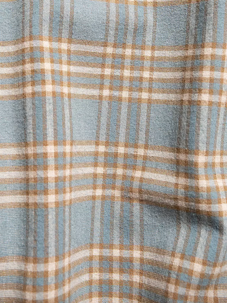 NUDIE JEANS | Flanellhemd FILIP PRARIE | Azul claro