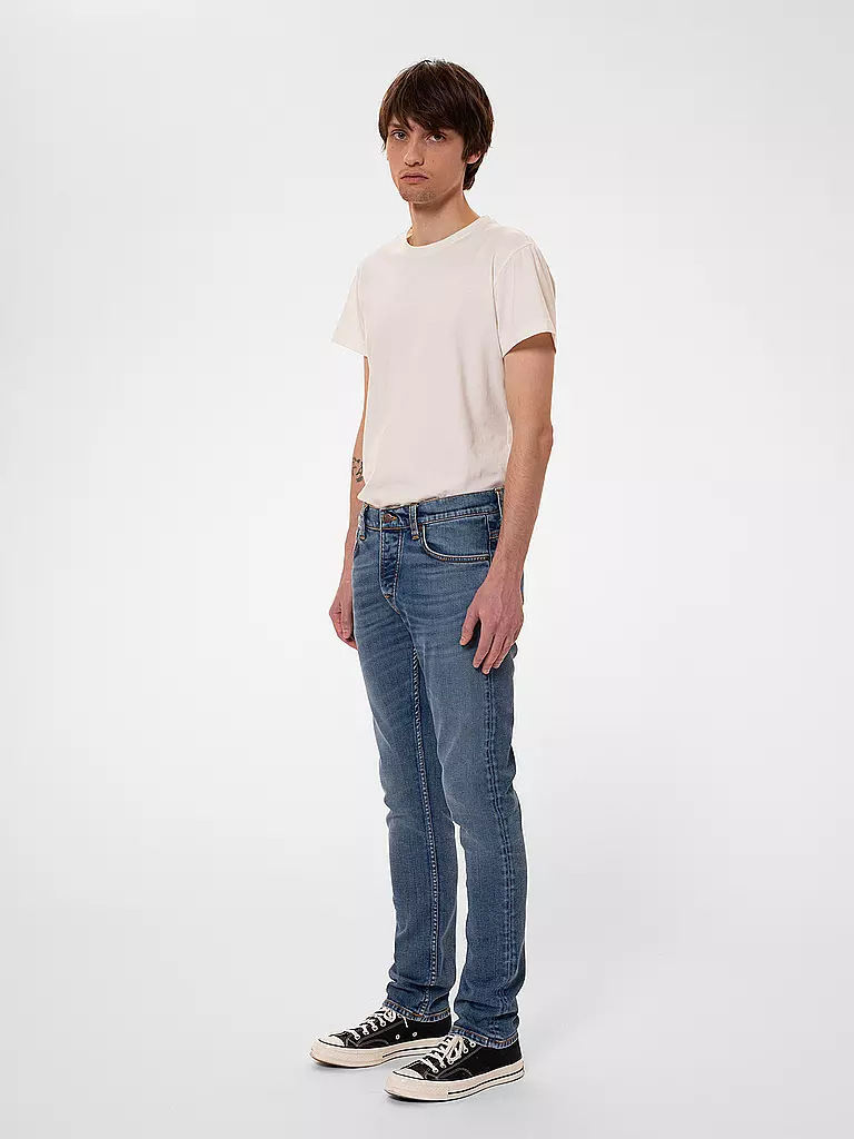NUDIE JEANS | Jeans Slim Fit GRIM TIM  | Azul