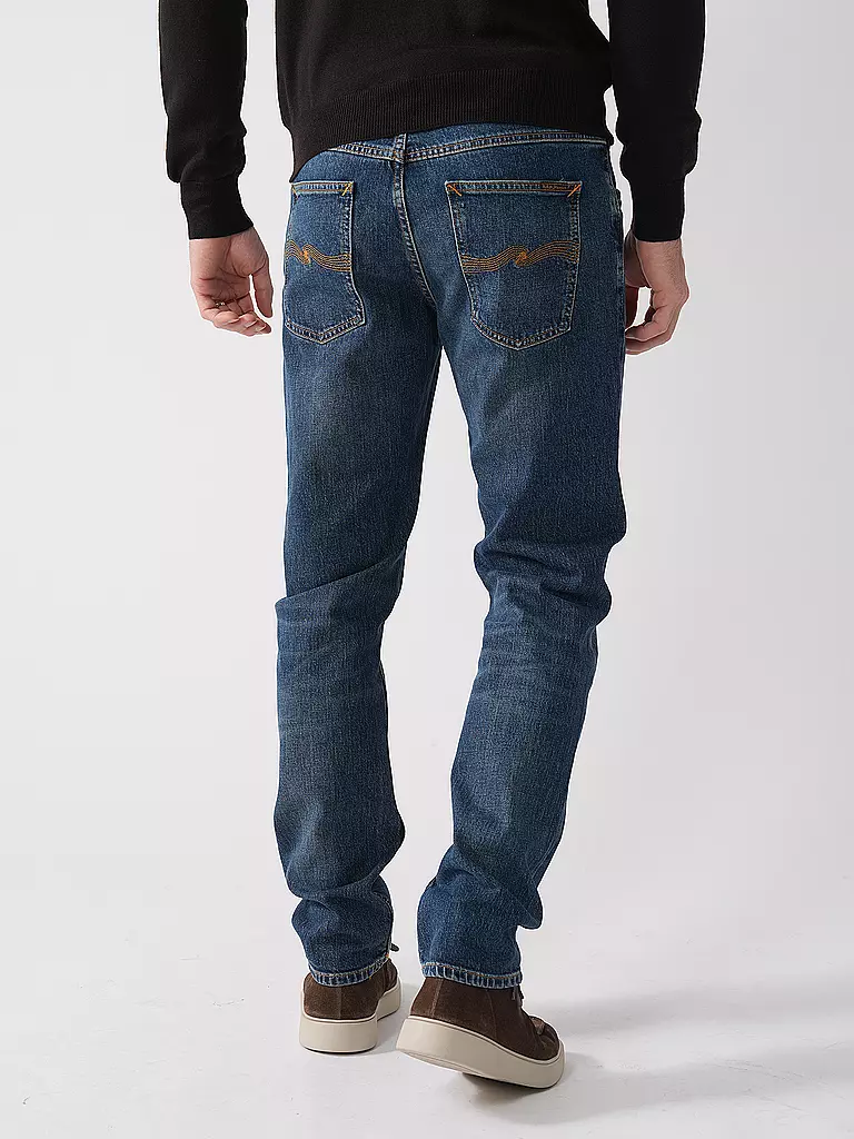 NUDIE JEANS | Jeans Straight Fit SOLID OLLIE | Azul