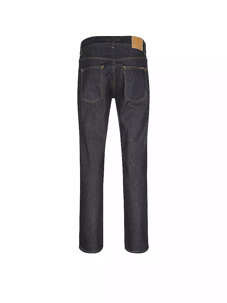 NUDIE JEANS | Jeans Straight Fit SOLID OLLIE | Negro