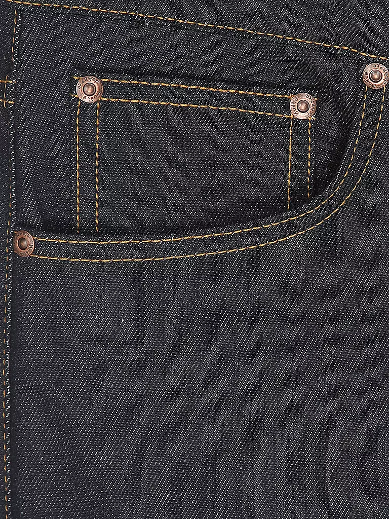 NUDIE JEANS | Jeans Straight Fit SOLID OLLIE | Negro