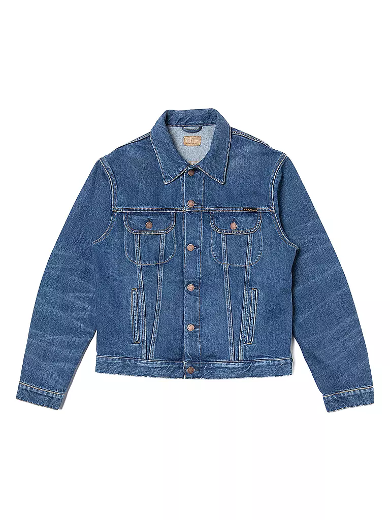 NUDIE JEANS | Jeansjacke DANNY GREASE | Azul