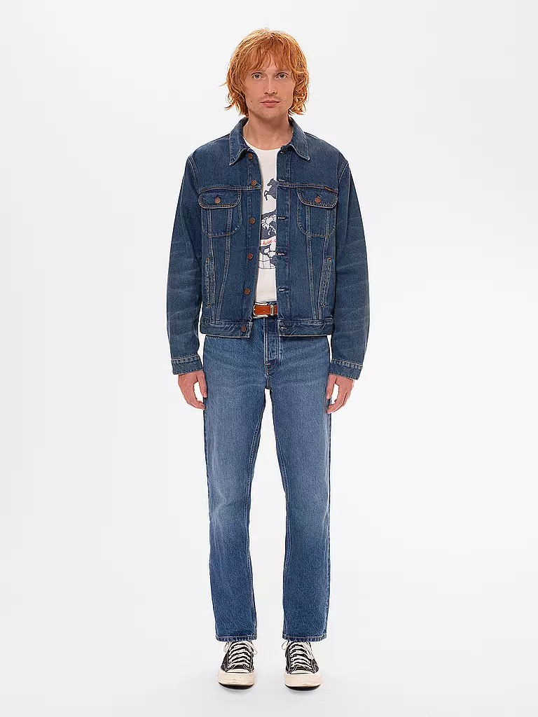 NUDIE JEANS | Jeansjacke DANNY GREASE | Azul