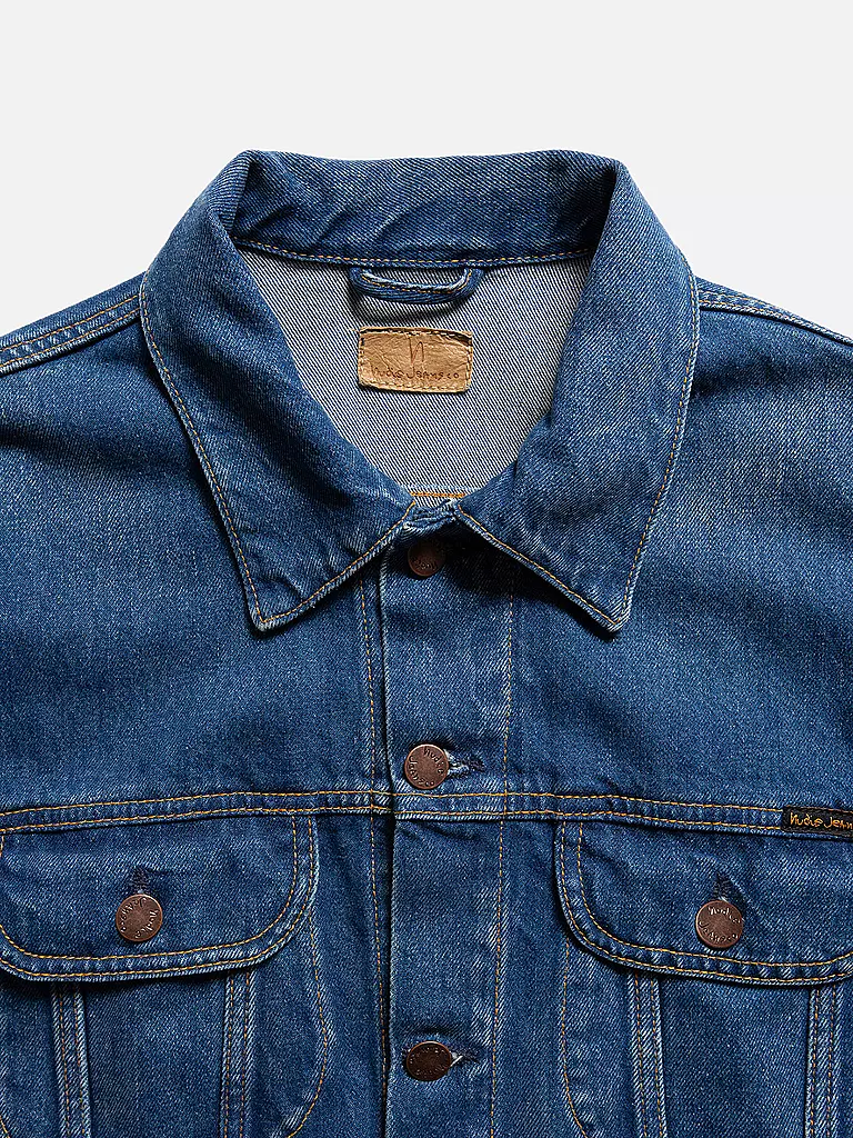 NUDIE JEANS | Jeansjacke DANNY GREASE | Azul