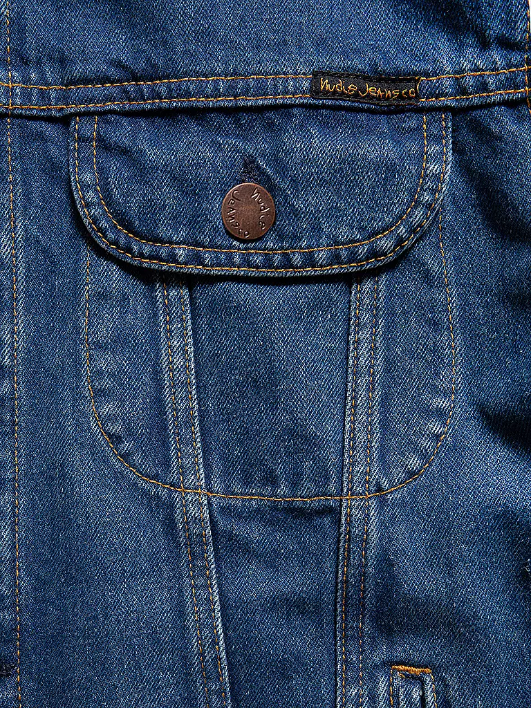 NUDIE JEANS | Jeansjacke DANNY GREASE | Azul