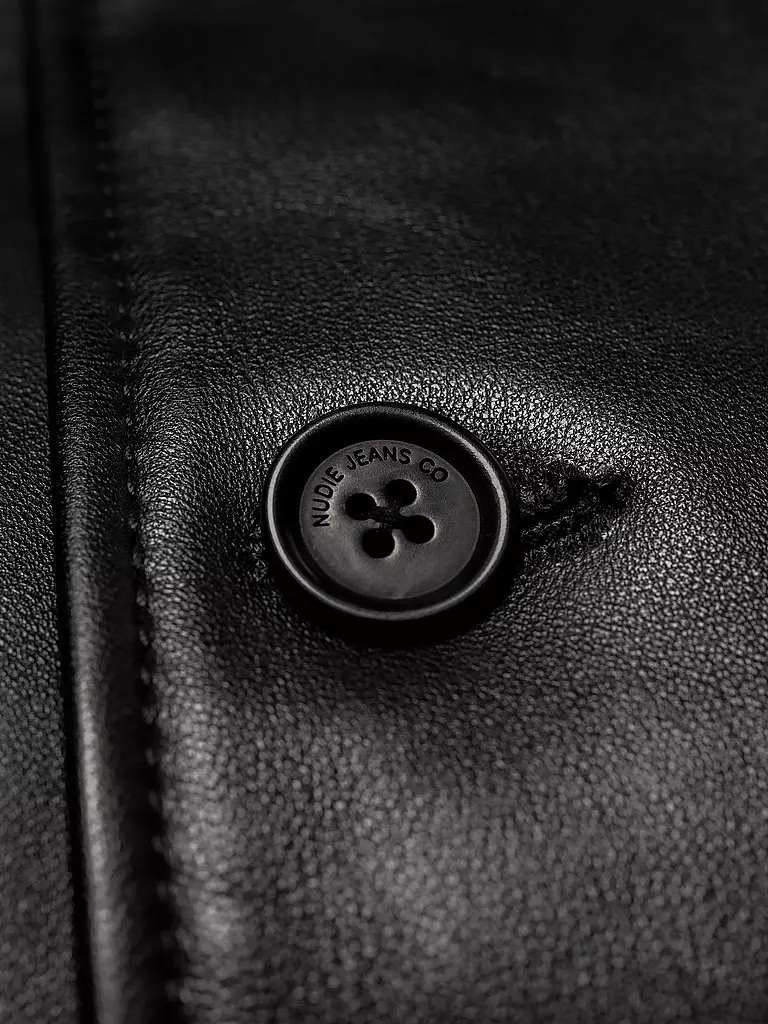 NUDIE JEANS | Lederjacke | Negro