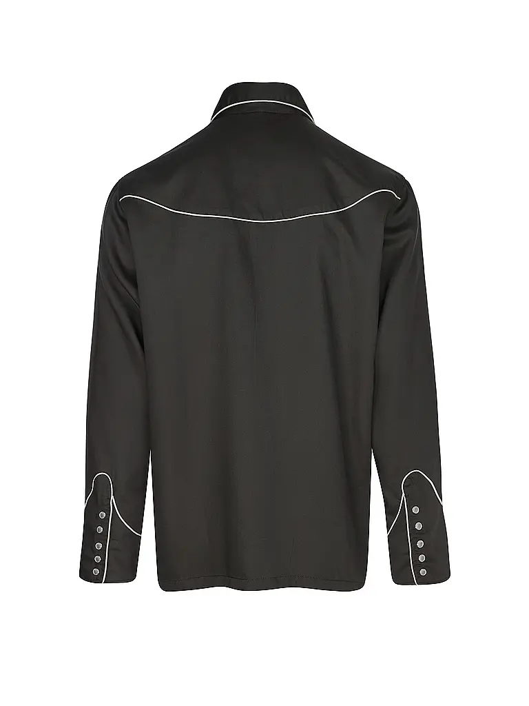 NUDIE JEANS | Nombre del producto: Camisa GONZO WESTERN | Negro