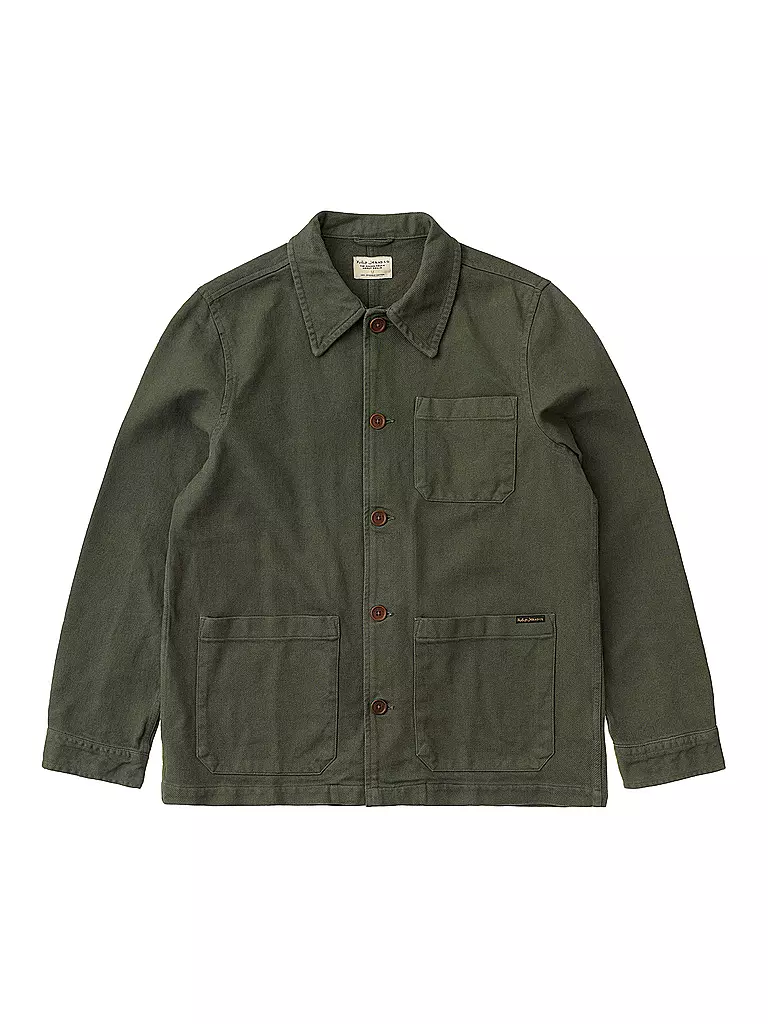 NUDIE JEANS | Sobrecamisa Barney | Verde
