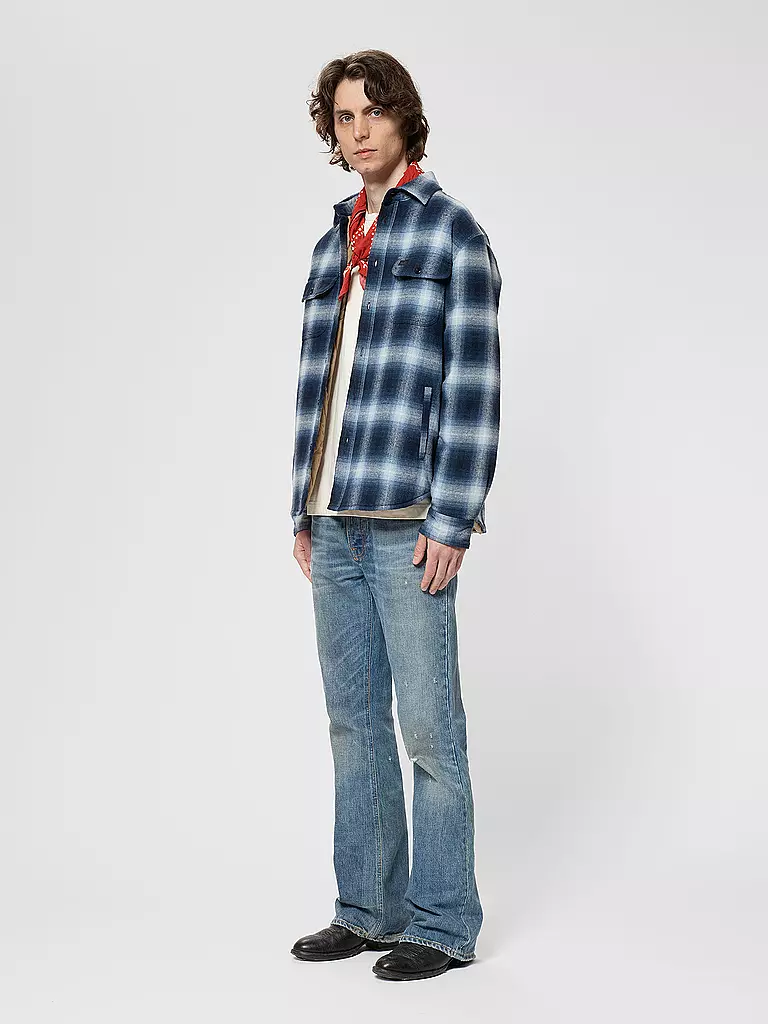NUDIE JEANS | Sobrecamisa GLENN | Azul