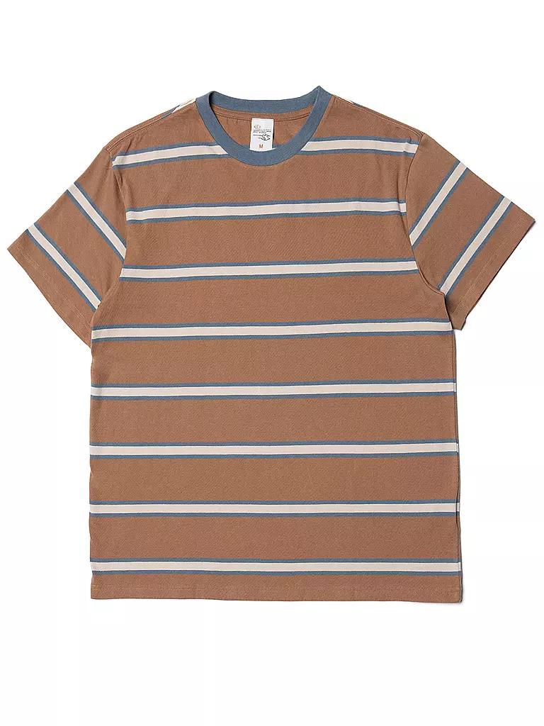 NUDIE JEANS | T-Shirt LEFFE | Camel