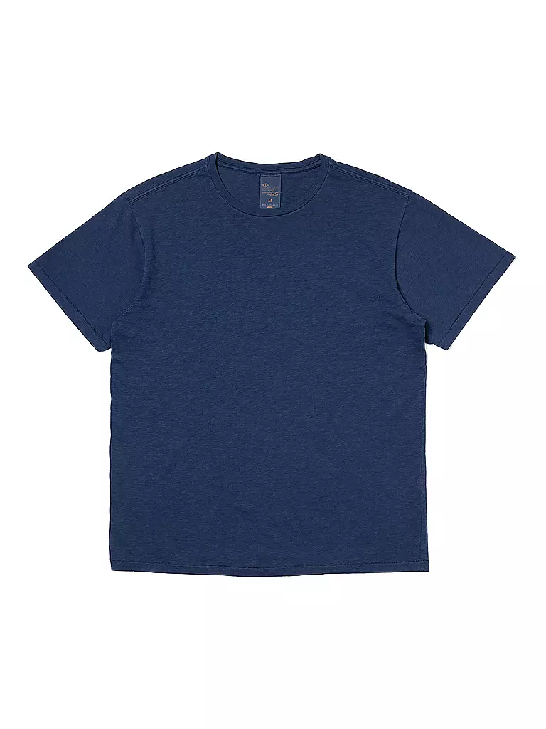 NUDIE JEANS | T-Shirt ROFFE | Azul