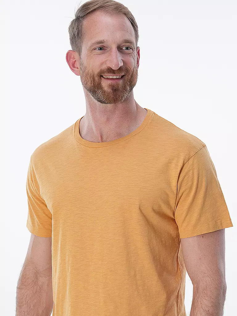 NUDIE JEANS | T-Shirt ROFFE | Naranja