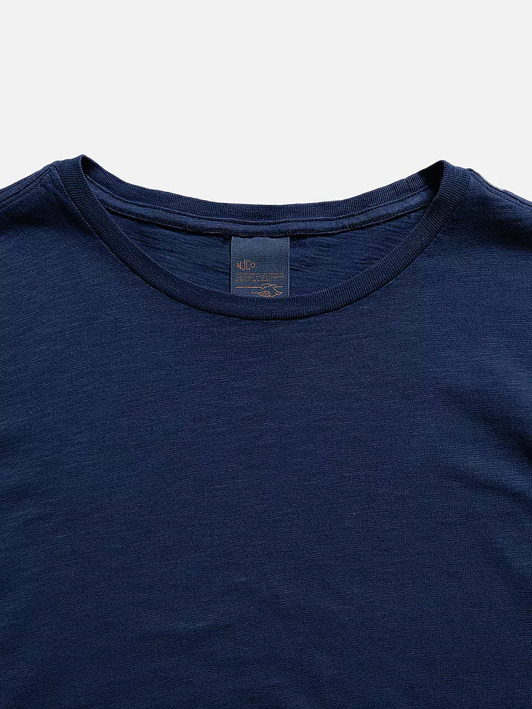 NUDIE JEANS | T-Shirt ROFFE | Azul
