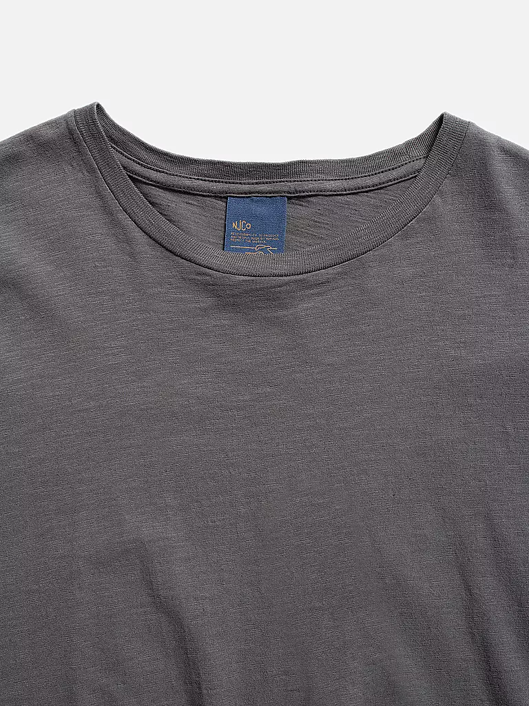 NUDIE JEANS | T-Shirt ROFFE | Gris