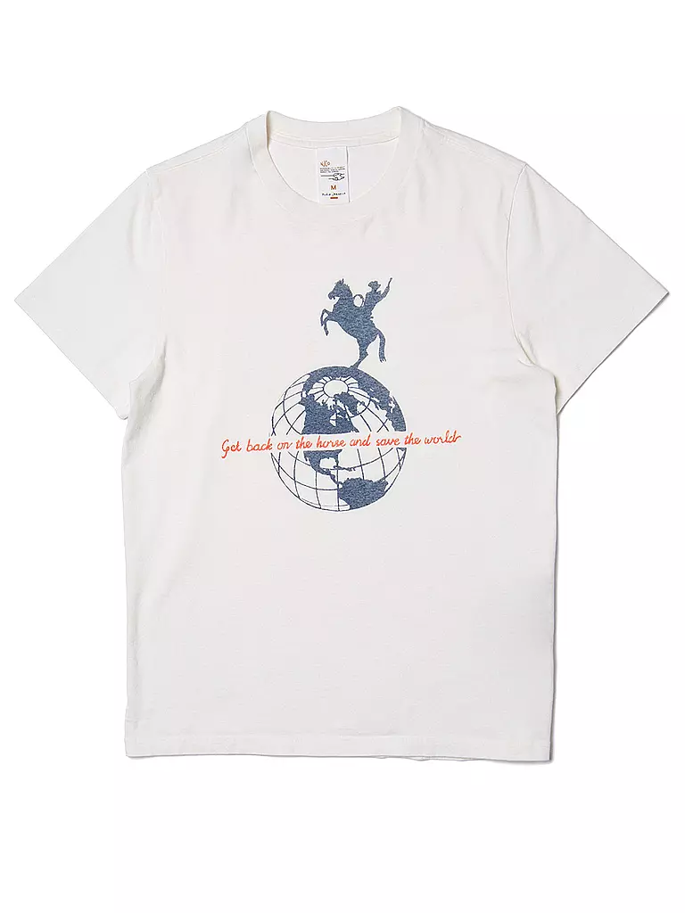 NUDIE JEANS | T-Shirt ROY  | Crema