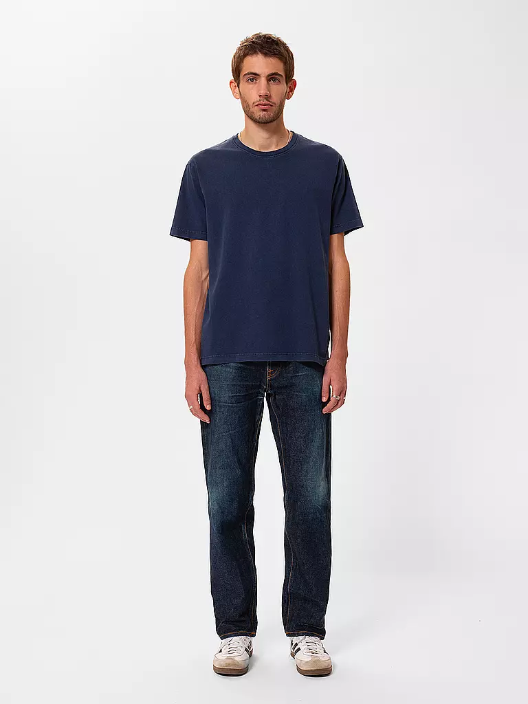 NUDIE JEANS | T-Shirt UNO EVERYDAY TEE | Azul