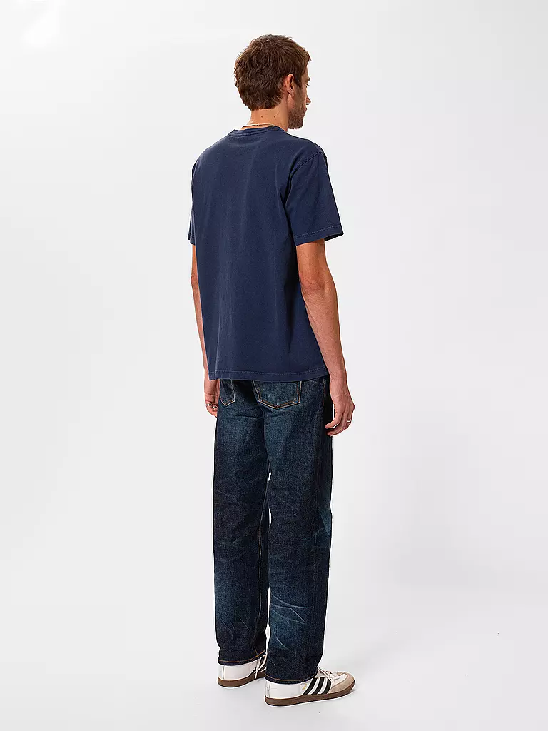 NUDIE JEANS | T-Shirt UNO EVERYDAY TEE | Azul
