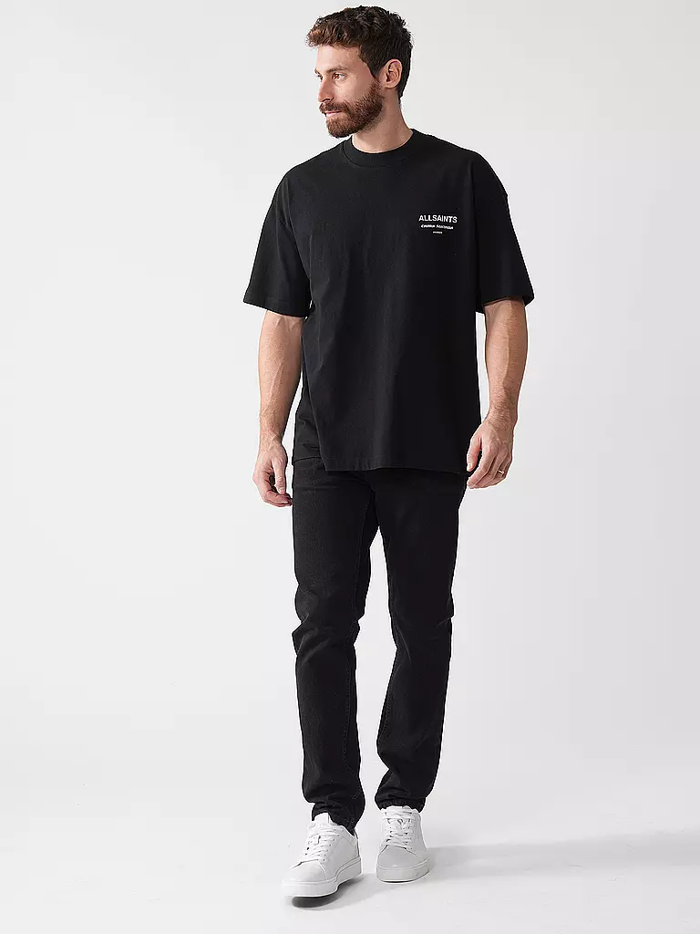 NUDIE JEANS | Vaqueros Regular Fit SOLID OLLIE BLACK STEEL | Negro