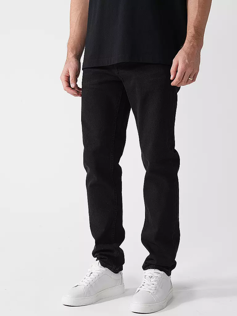 NUDIE JEANS | Vaqueros Regular Fit SOLID OLLIE BLACK STEEL |