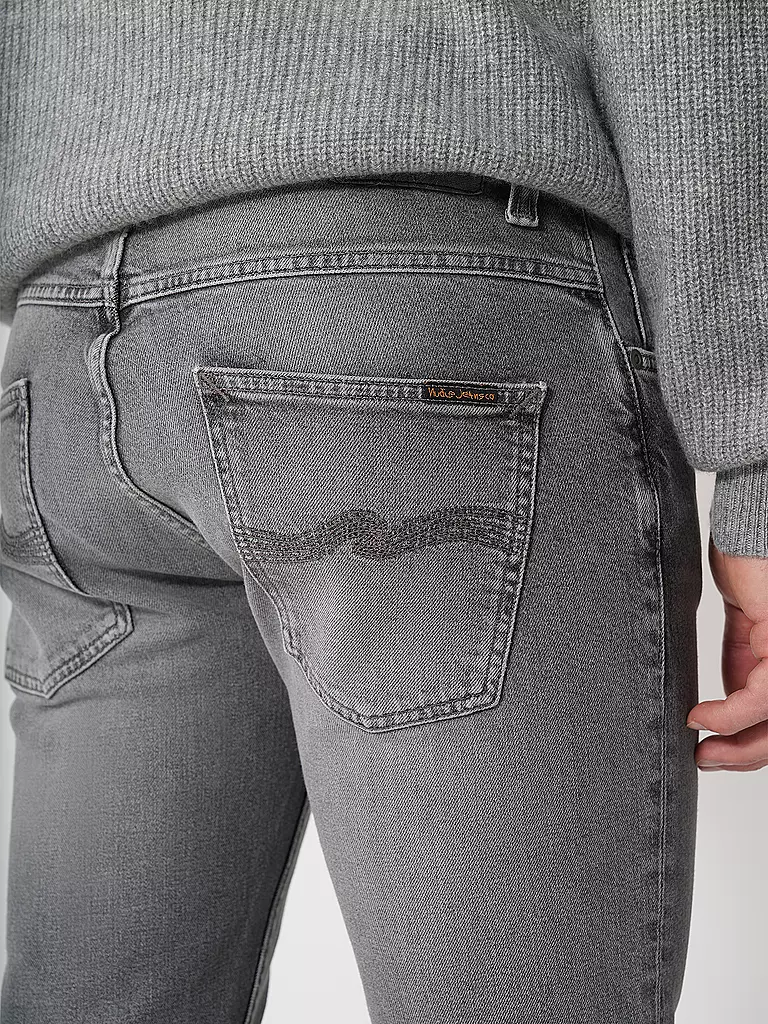 NUDIE JEANS | Vaqueros Slim Fit GRIM TIM GREY DAY | Gris