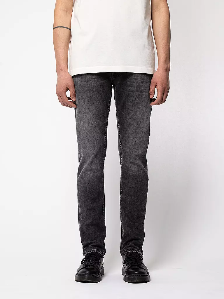 NUDIE JEANS | Vaqueros Slim Fit Lean Dean | Negro