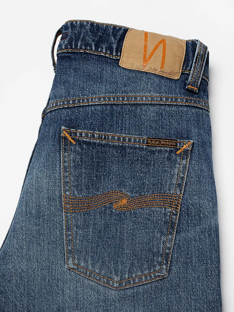 NUDIE JEANS | Vaqueros Straight Fit SOLID OLLIE | 