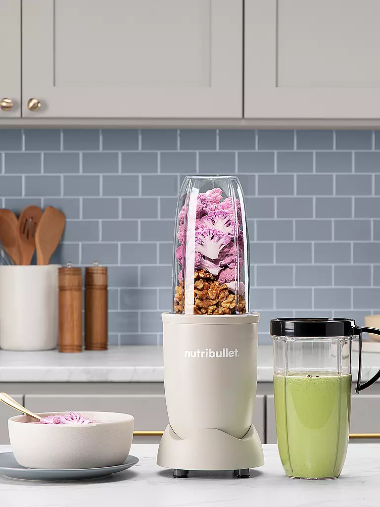 NUTRIBULLET | Batidora de vaso NUTRIBULLET PRO arena/mate | Gris claro