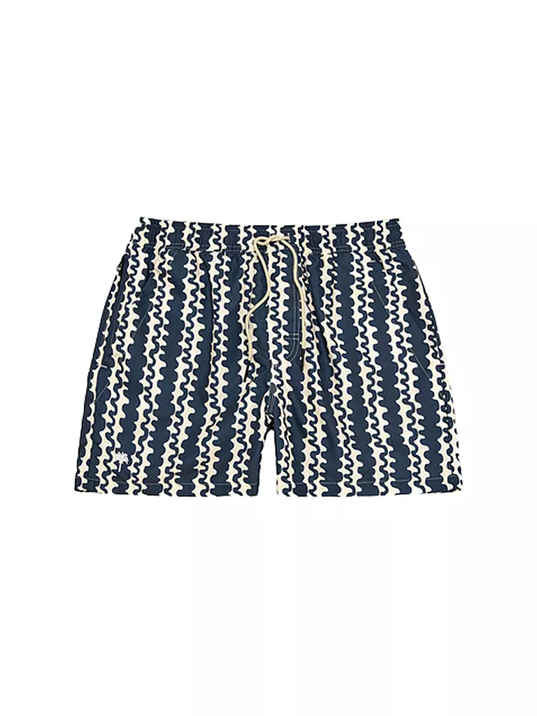 OAS | Badeshorts BLUE SCRIBBLE | Azul