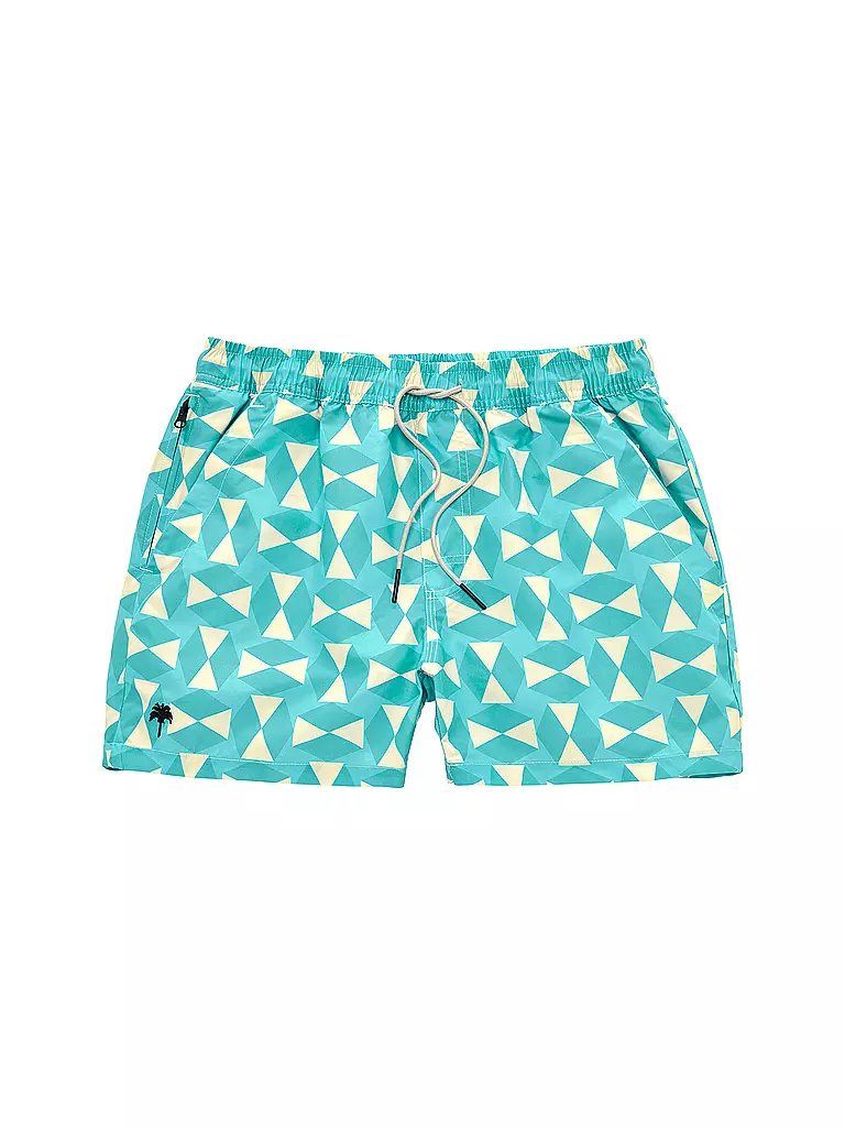 OAS | Badeshorts HEXAGONA | Azul
