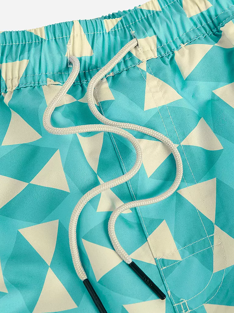 OAS | Badeshorts HEXAGONA | Azul