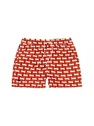 OAS | Badeshorts GREEN SQUIGGLE | Rojo