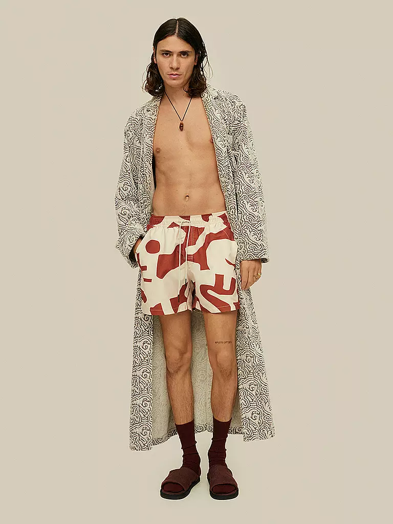 OAS | Badeshorts RUSSETT PUZZLOTEC | Rojo
