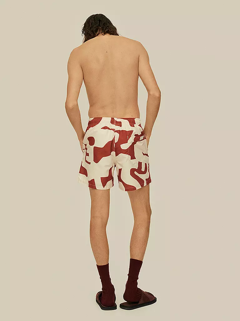 OAS | Badeshorts RUSSETT PUZZLOTEC | Rojo